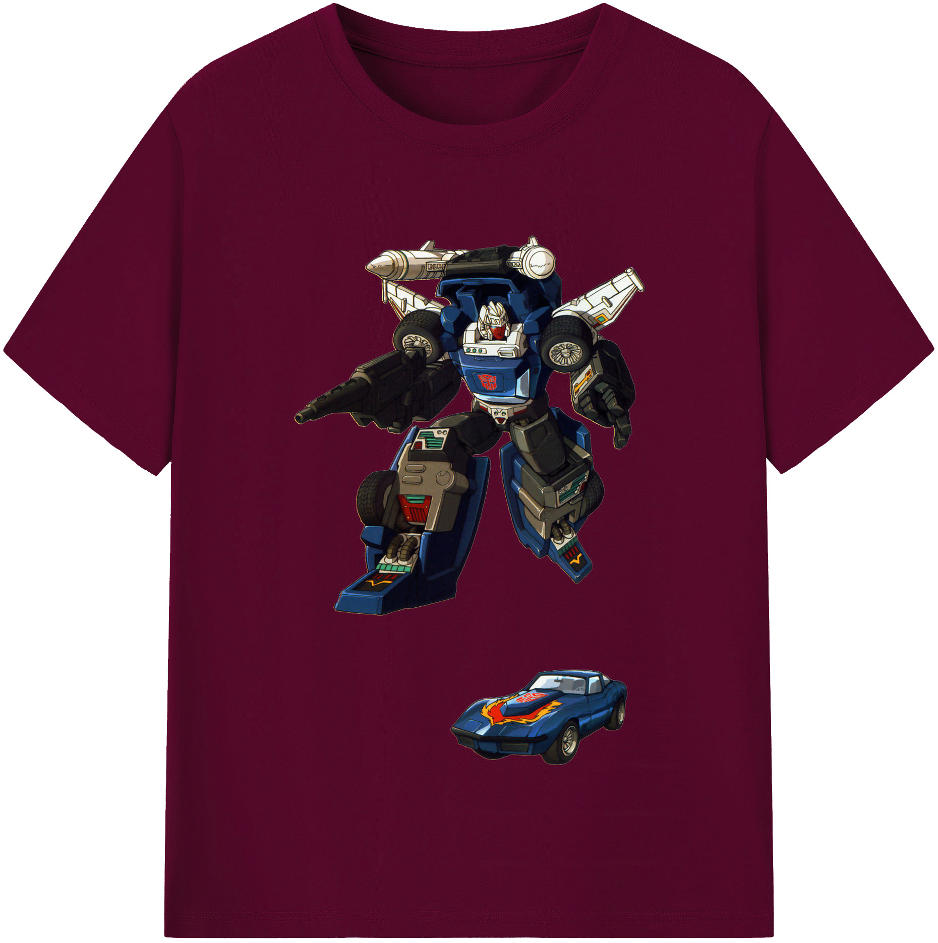 （画像用）  レディースカジュアルプリントTシャツ（綿100％）